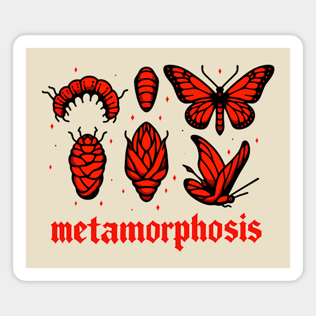 Metamorphosis Magnet by FanArts